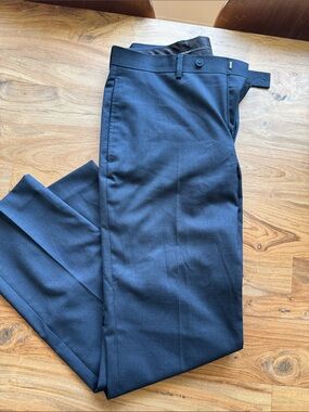 Calvin Klein Dark Blue Dress Pants - Slim Tailored